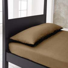 NEW DIAMOND BLOSTER PILLOWCASE SINGLE CHAMBRAY