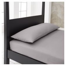 NEW DIAMOND BLOSTER PILLOWCASE SINGLE GREY