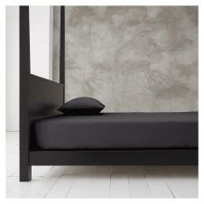 NEW DIAMOND DEEP FITTED CHARCOAL