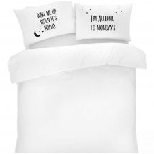 NOVELTY PILLOW CASE WEEKDAY 50X75
