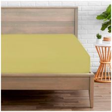 PERCALE FITTED SHEET FOREST @