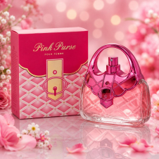 Pink Purse Women's Eau de Parfum Spray 100ml - Pack of 12 Pcs (Price Per Piece)
