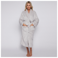 Plain Ultimate Flannel Ladies Bathrobe