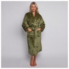 Plain Ultimate Flannel Ladies Bathrobe