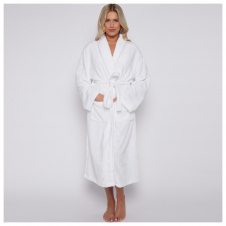 Plain Ultimate Flannel Ladies Bathrobe