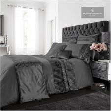 PORTO DUVET SET CHARCOAL