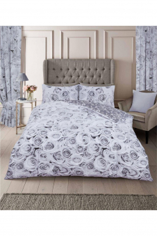 Printed Duvet Set Bellerose Grey