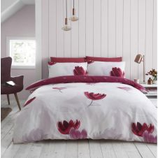 PRINTED DUVET SET DARCY PURPLE