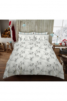 Printed Duvet Set Darlington Stag King