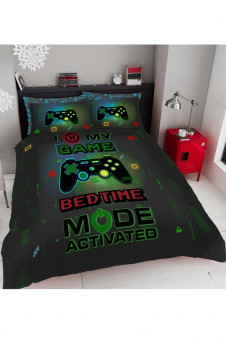 Printed Duvet Set Gamer Multi