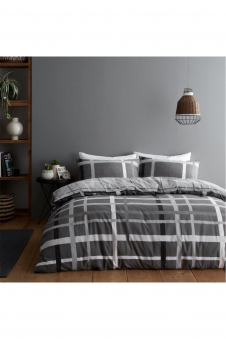 Printed Duvet Set Happy Daze Stripe