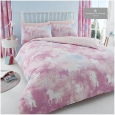 PRINTED DUVET SET UNICORN DREAMS MULTI