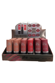 Professional Matte Lipstick Collection Box B - Tray of 24 Pcs (Price Per Lipstick)