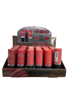 Professional Matte Lipstick Collection Box D - Tray of 24 Pcs (Price Per Lipstick)