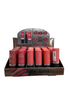 Professional Matte Lipstick Collection Box D - Tray of 24 Pcs (Price Per Lipstick)
