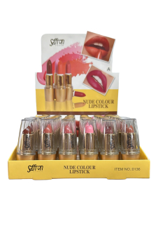 Professional Matte Nude Lipstick Collection Box A - Pack of 48 Pcs (Price Per Lipstick)