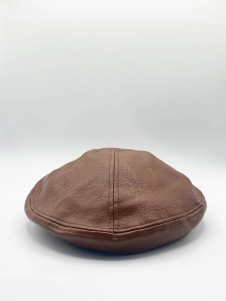 PU Cap in Brown