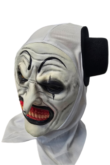 Scary Clown Mask - Realistic Full Head Latex Mask