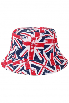 Small Flags Union Jack unisex Reversible Bucket Hat