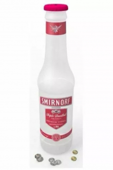 SMIRNOFF 2FT (60cm) Plastic Money Bank Bottle for Savings