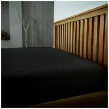 Teddy Fitted Sheet Cover Black