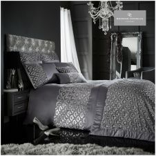 TESSELLA DUVET SET CHARCOAL