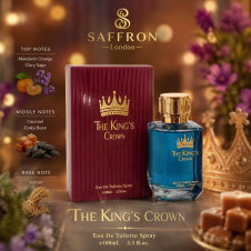 THE KING'S CROWN Eau de Toilette 100ml  Pack of 12 Pcs (Price Per Piece)