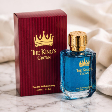 THE KING'S CROWN Eau de Toilette 100ml  Pack of 12 Pcs (Price Per Piece)