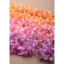 Tonal Fabric Flower Garland Bandeau 3 Assorted Color