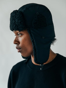 Trapper Hat In Black