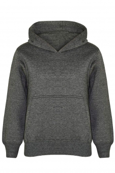 Unisex Girls Boys Hooded Sweat Shirt Tops Plain Hooded Jumpers UK Size 5 to 13 Years stone