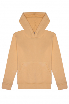 Unisex Plain Hoodie Brown