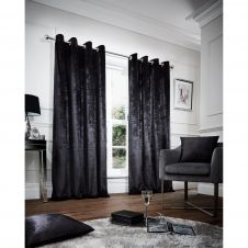 VELVET CUSHION COVER 45X45 BLACK