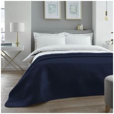 Velvet Touch Bed Spread Navy