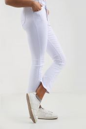 White Ladies High Waisted Jeans