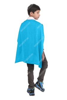 Wickedfun Children's Turquoise Deluxe Satin Cape