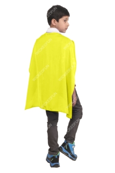 Wickedfun Children's Yellow Deluxe Satin Cape