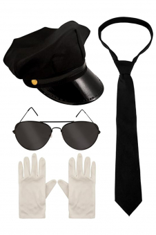 Wickedfun 4pc Chauffeur Costume Set