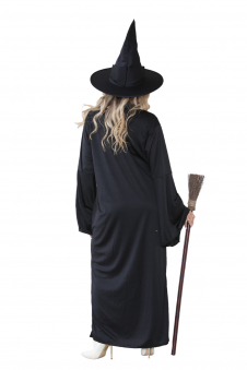 Wickedfun Adult Black Witch 2 PCS Set