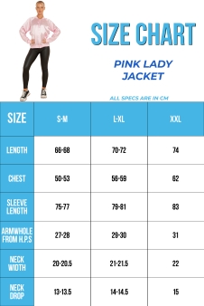 Wickedfun Adult 50s Pink Satin Jacket