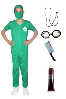 Wickedfun ChildrenWholesale Children Bloody Surgeon 5 Pcs Set