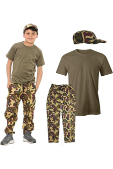 Wickedfun Children's 3pc Army Set