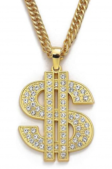 Wickedfun Dollar Sign Chain