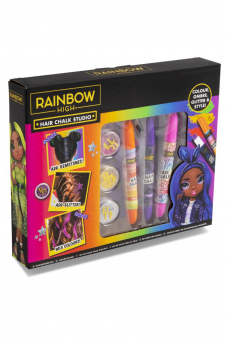 Wickedfun Hair Chalk Studio Non-toxic, and Easy Washable Colours