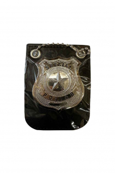 Wickedfun Police Silver Badge