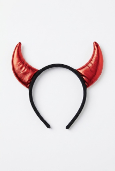 Wickedfun Red Devil Horns Headband