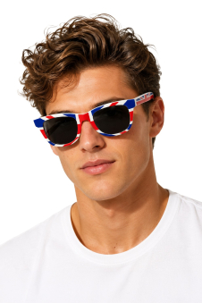 WickedFun Union Jack Frame Sunglasses