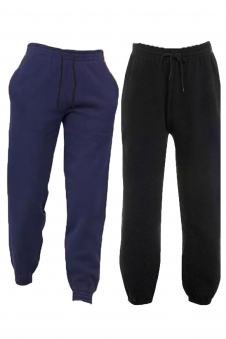 Women 1Black+1Navy Joggers Tracksuit Jogging Pants