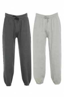 Women 1Grey+1Charcoal Joggers Tracksuit Jogging Pants