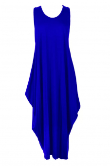 Women Royal Plus Size Parachute Tulip Dress